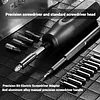 Multifunctional Electric Screwdriver Manual/Electric Dual-Purpose Precision Screwdriver Rechargeable Household Set Combination Tool