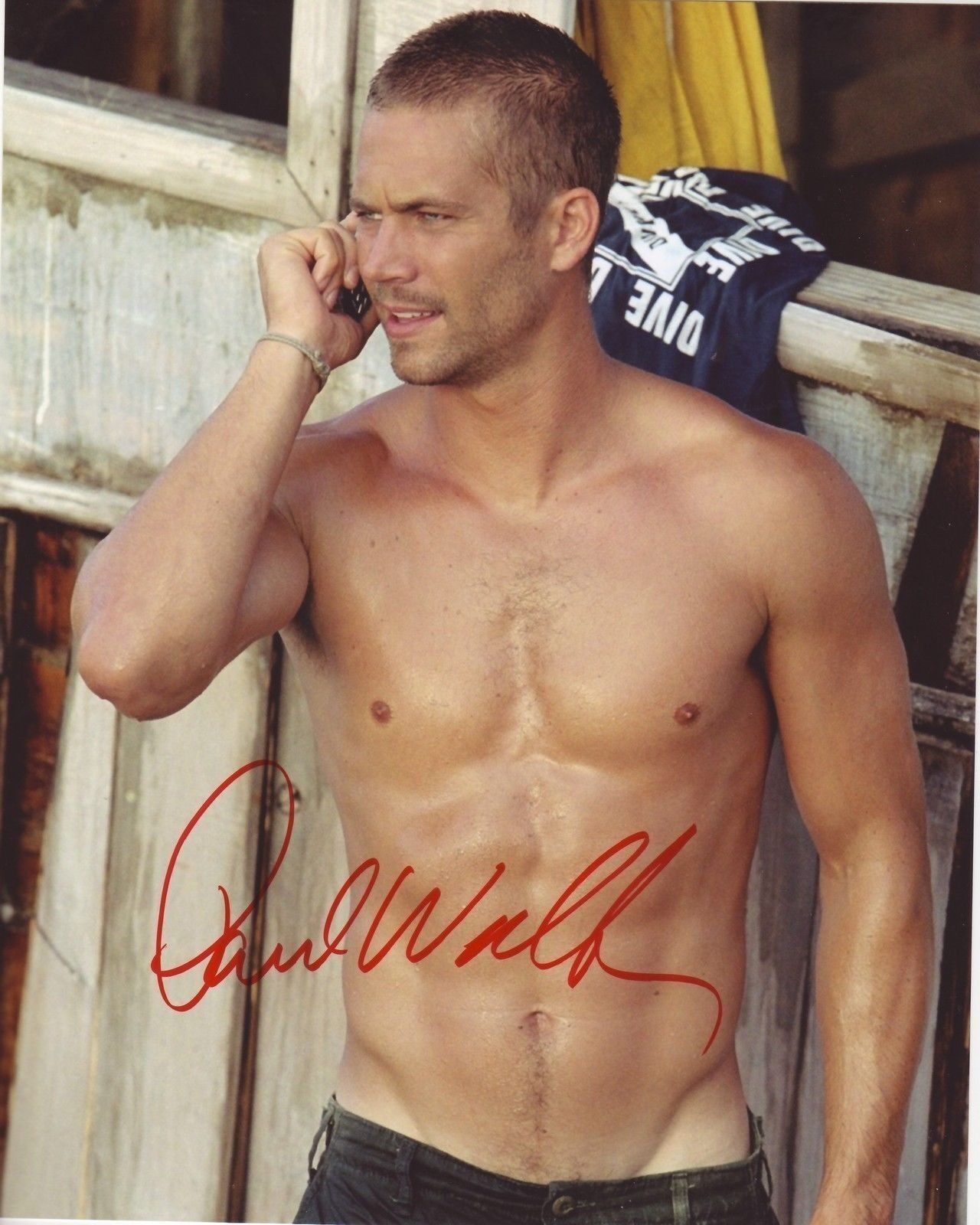 PAUL WALKER AUTOGRAPH SIGNED PP Photo Poster painting POSTER 10