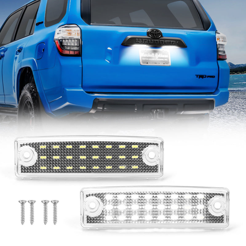 LED License Plate Lights For Toyota 4Runner