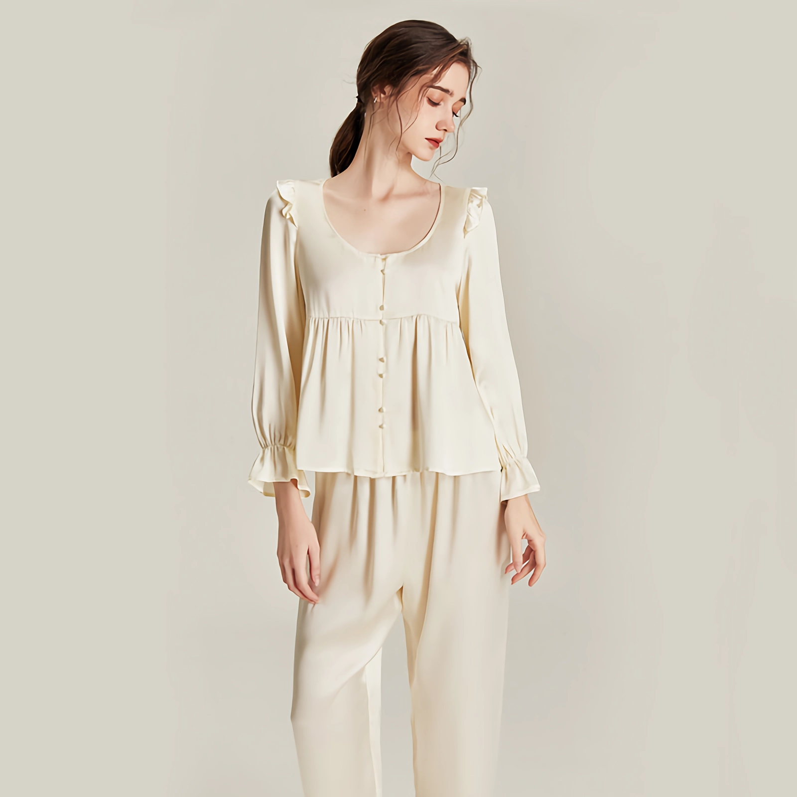 Sweet Style Silk Pajamas For Women REAL SILK LIFE