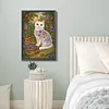 Diamond Painting -DIY Round Drill Gardening Cat(40x60cm)