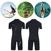 Men 2mm Neoprene Wetsuit Elastic Swimsuit Diving Rompsuit for Surfing Snorkeling