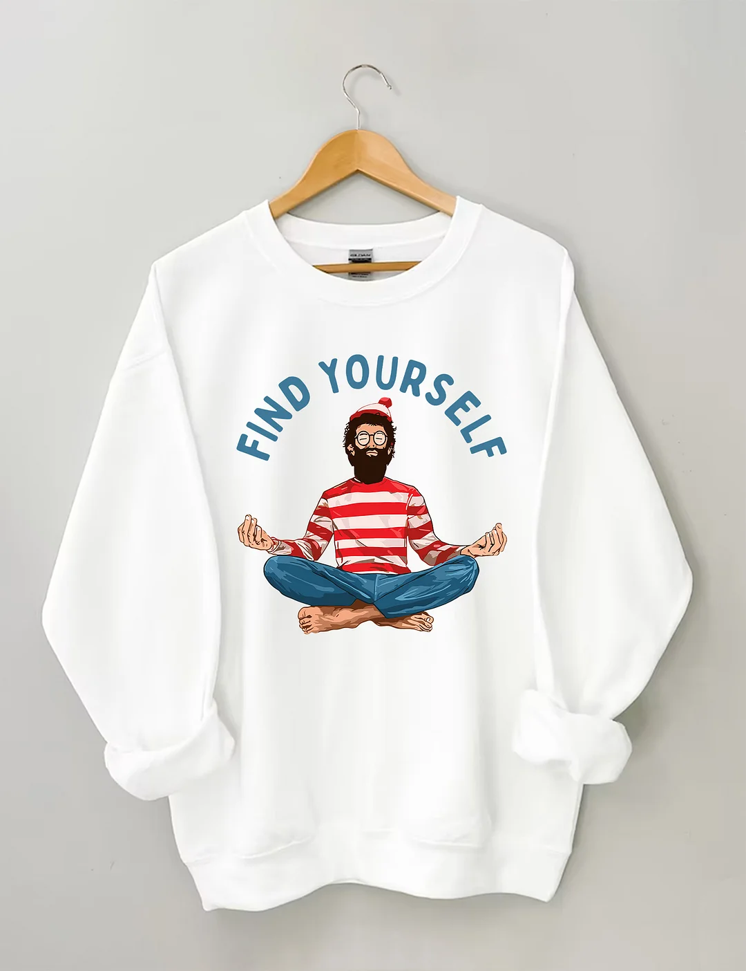 Find Yourself Meditation Sweatshirt