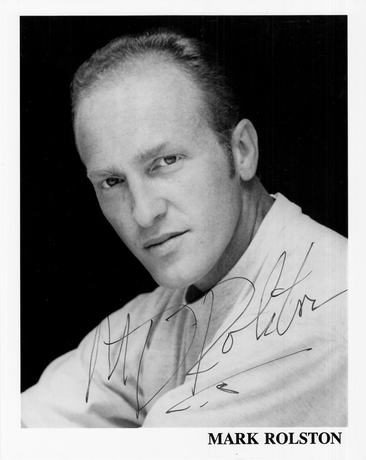 MARK ROLSTON hand-signed STUNNING 8x10 PORTRAIT uacc rd coa SHAWSHANK REDEMPTION