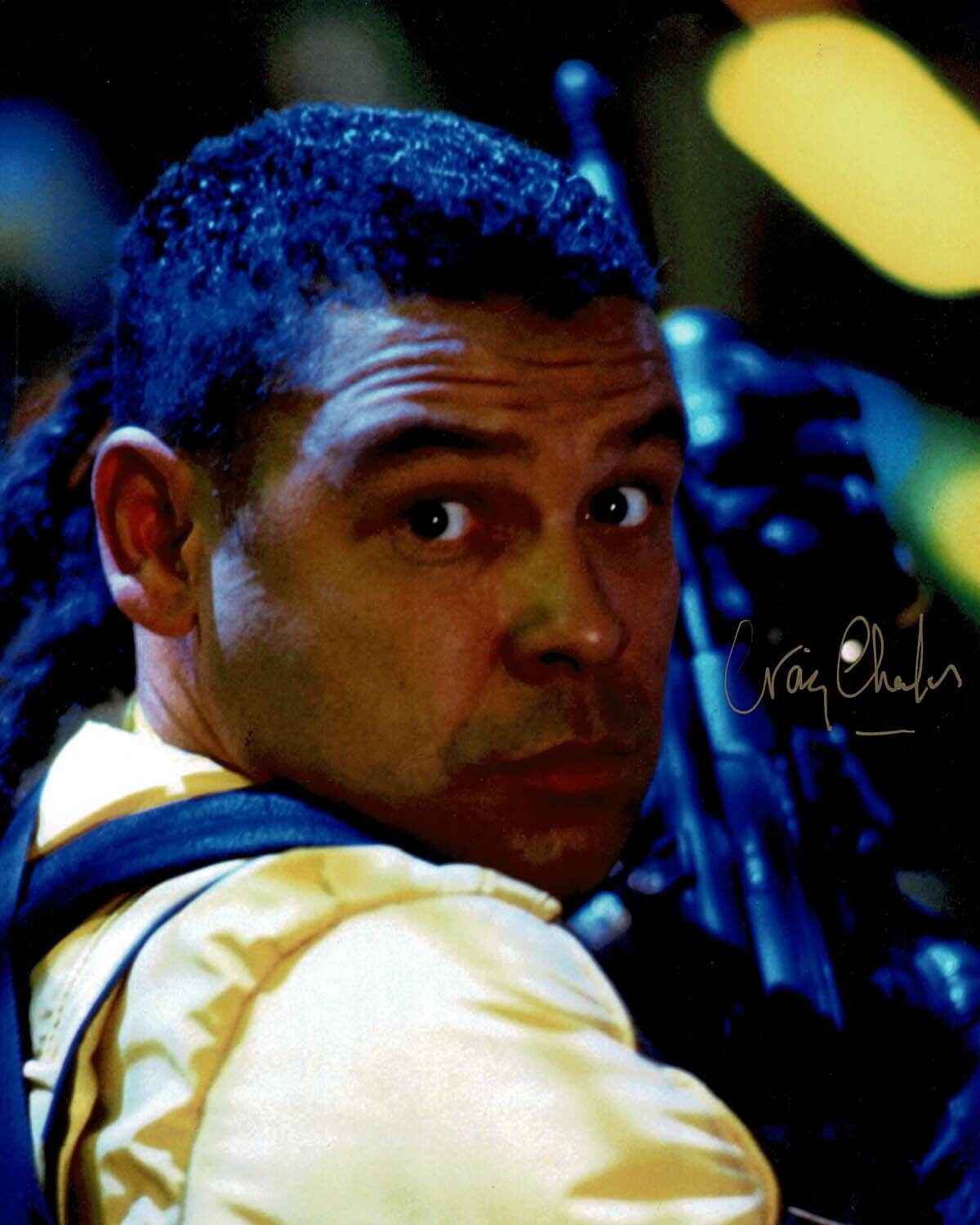 Craig CHARLES SIGNED Autograph 10x8 Photo Poster painting AFTAL COA Dave LISTER Red DWARF