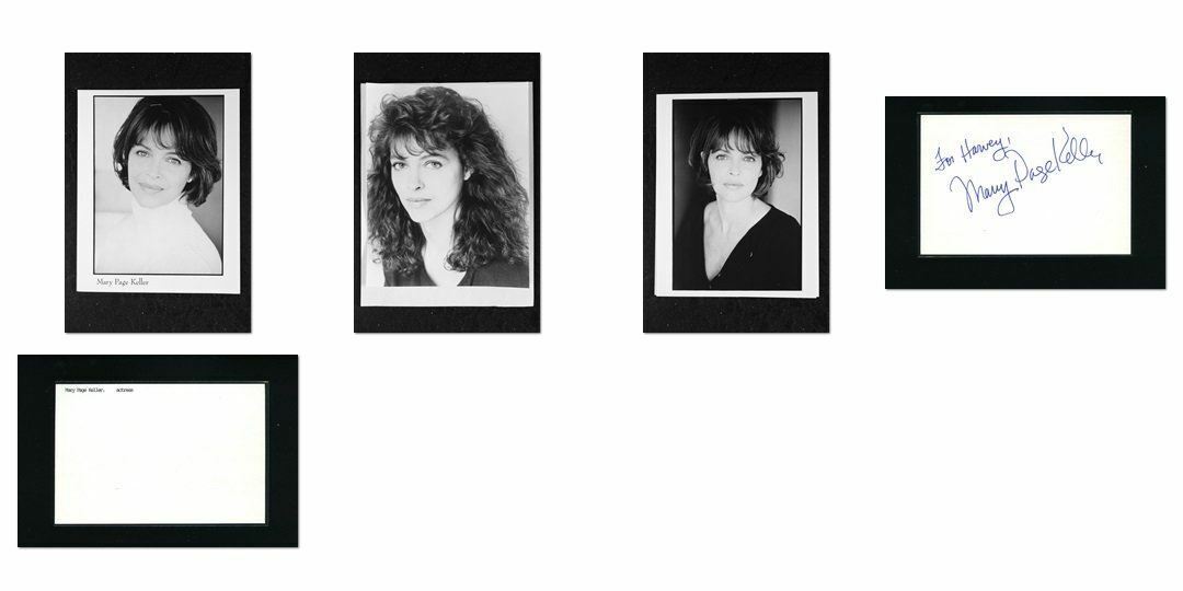 Mary Page Keller - Signed Autograph and Headshot Photo Poster painting set - Life Goes On