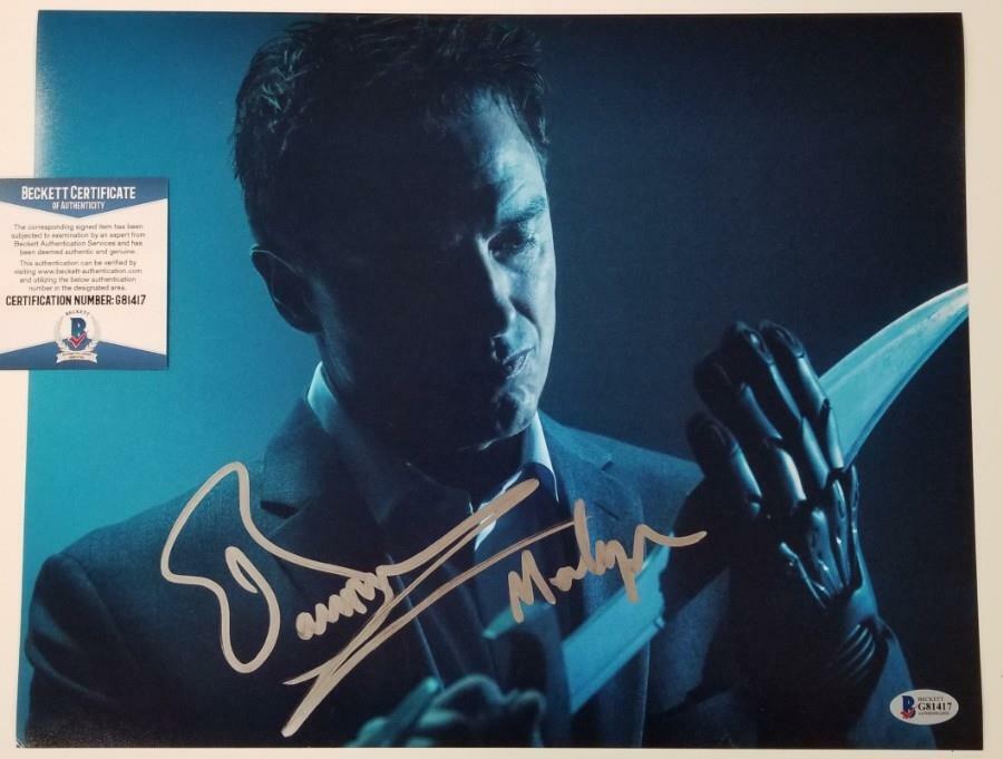 JOHN BARROWMAN Signed 11x14 Photo Poster painting Arrow Actor Autograph ~ Beckett BAS COA