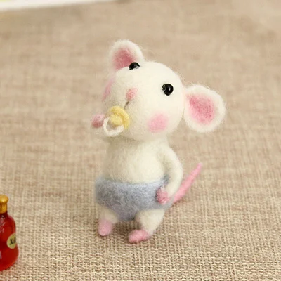 FeltingJoy - Mouse Needle Felting Kit