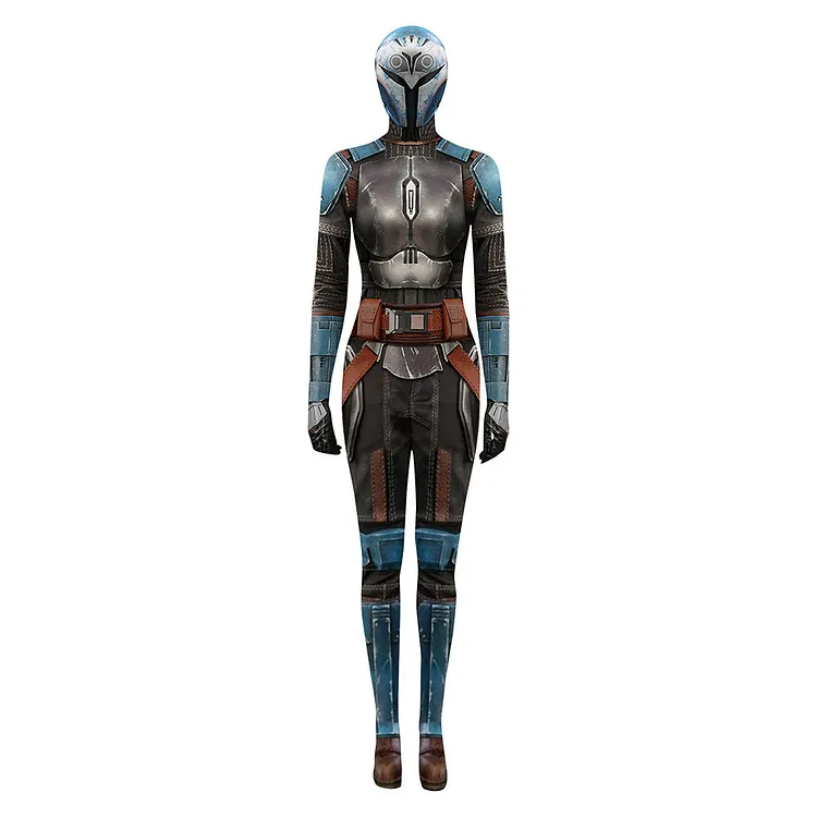 Adult Kids The Book Of Boba Fett The Mando 3 Bo-Katan Kryze Cosplay Costume Jumpsuit Halloween Carnival Suit