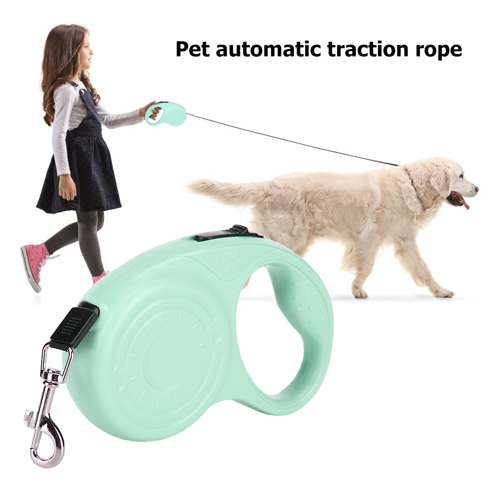 

Dog Retractable Tracking Leash Nylon Pet Collar Leads Auto Traction Rope, 3m, 501 Original