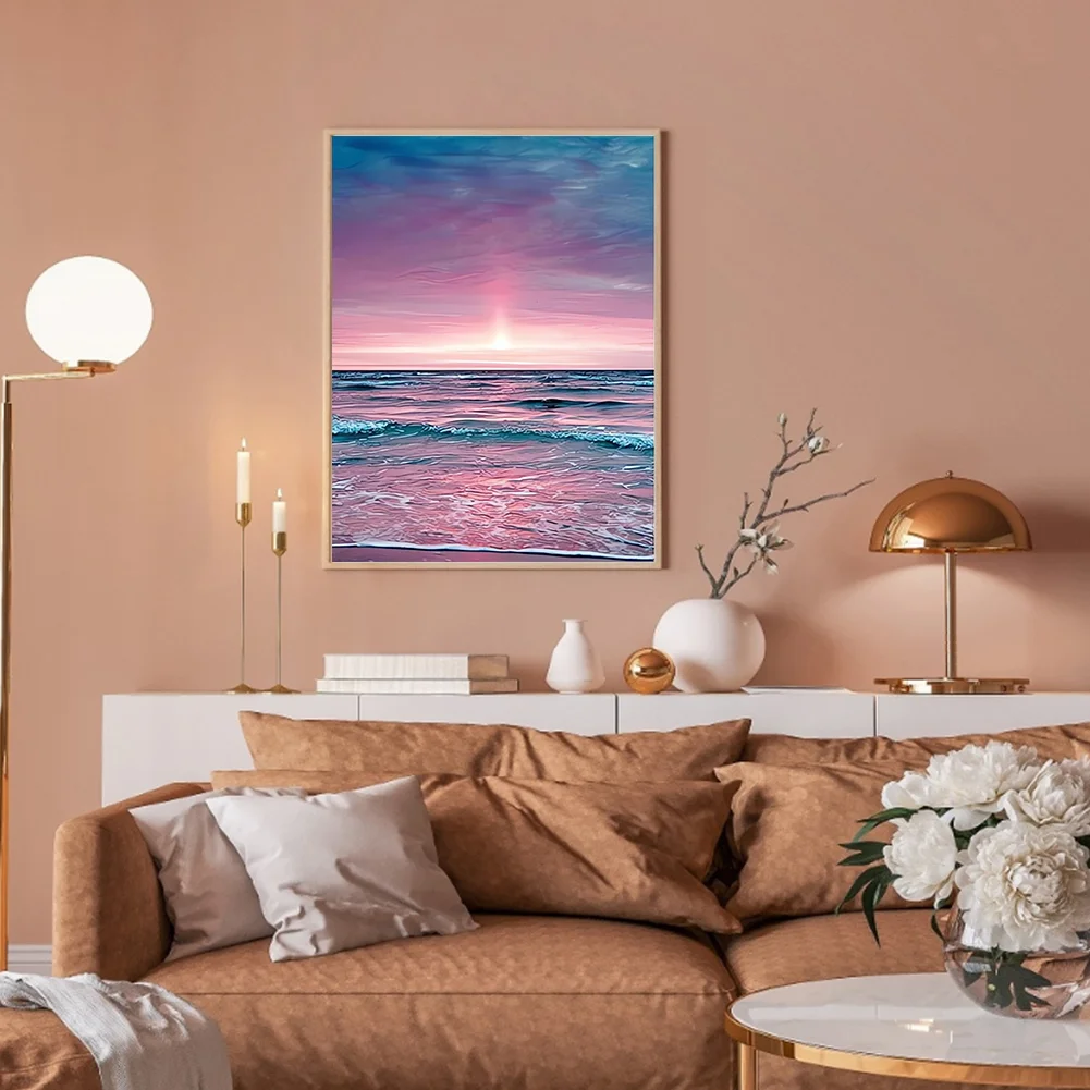 Diamond Painting - Full Round Drill - Seaside Scenery(Canvas|30*40cm)