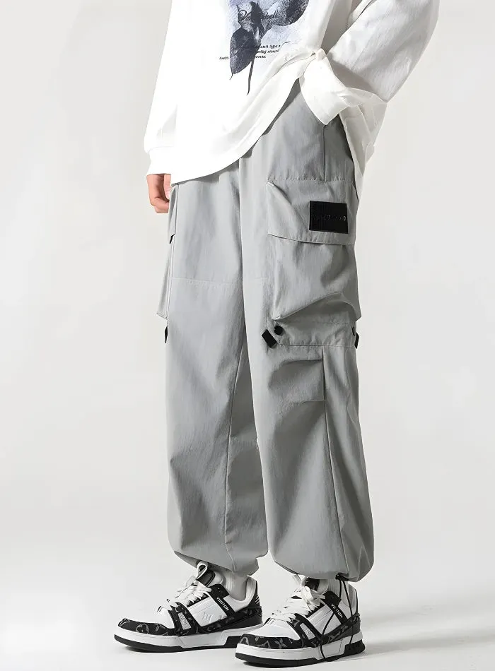 Brownm Parachute Pants