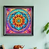 Mandala - 11CT Stamped Cross Stitch - 40*40cm