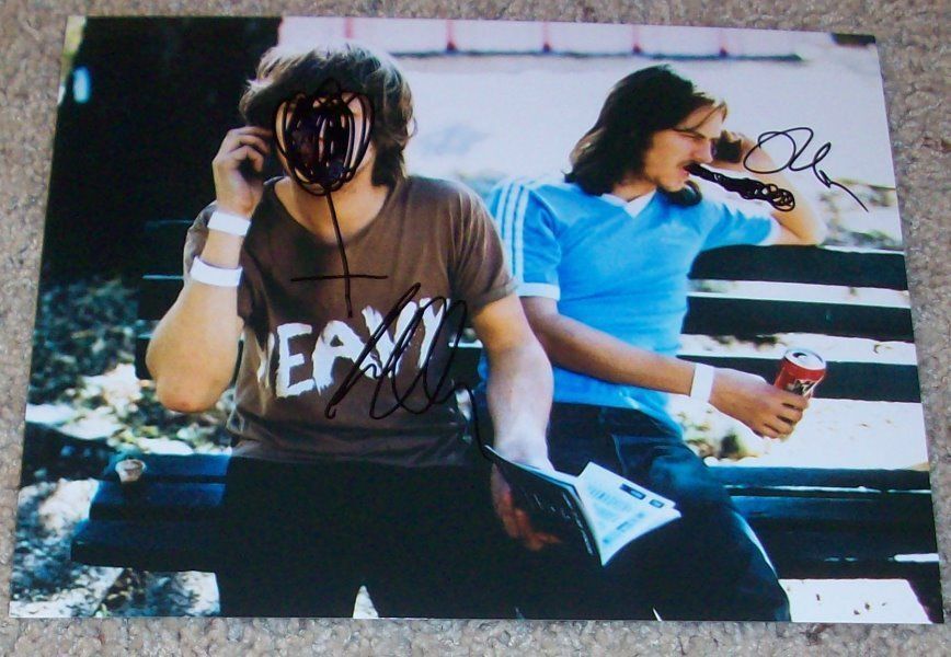 JEFF THE BROTHERHOOD BAND SIGNED AUTOGRAPH 8x10 Photo Poster painting D w/PROOF JAKE & JAMIN