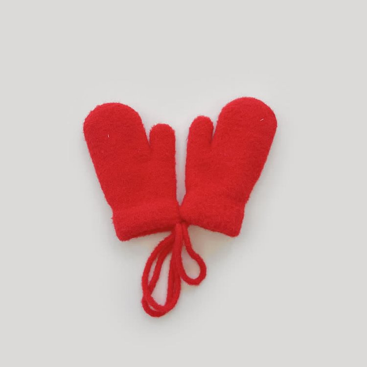 Toddler Solid Color Warm Mittens