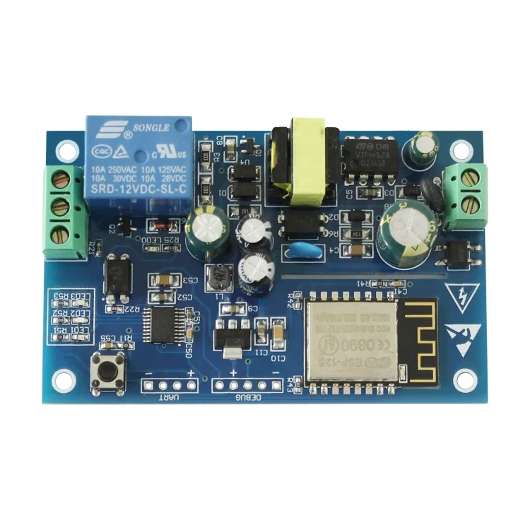 ESP8266 220v AC WIFI Relay Phone App Controlled Smart Home Wireless Smart Switch WIFI Relay Switch 220v WIFI AC Relay