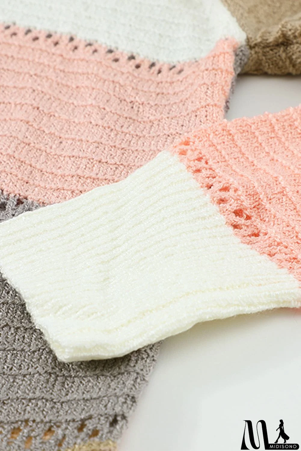 MidiSono - Classic Beach Bonfire Knitted Hoodie