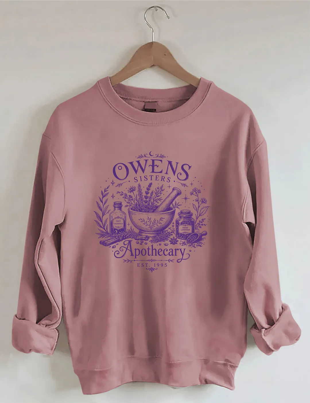 Magic Practical Owens Sisters Apothecary Sweatshirt