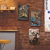 [US Local Warehouse]3PCS Pin Up Girl - Vintage Metal Signs Set - 30*40cm