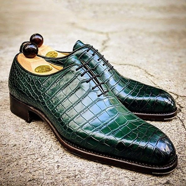 Lace-Up Pointed Toe Men's Dress Shoes
