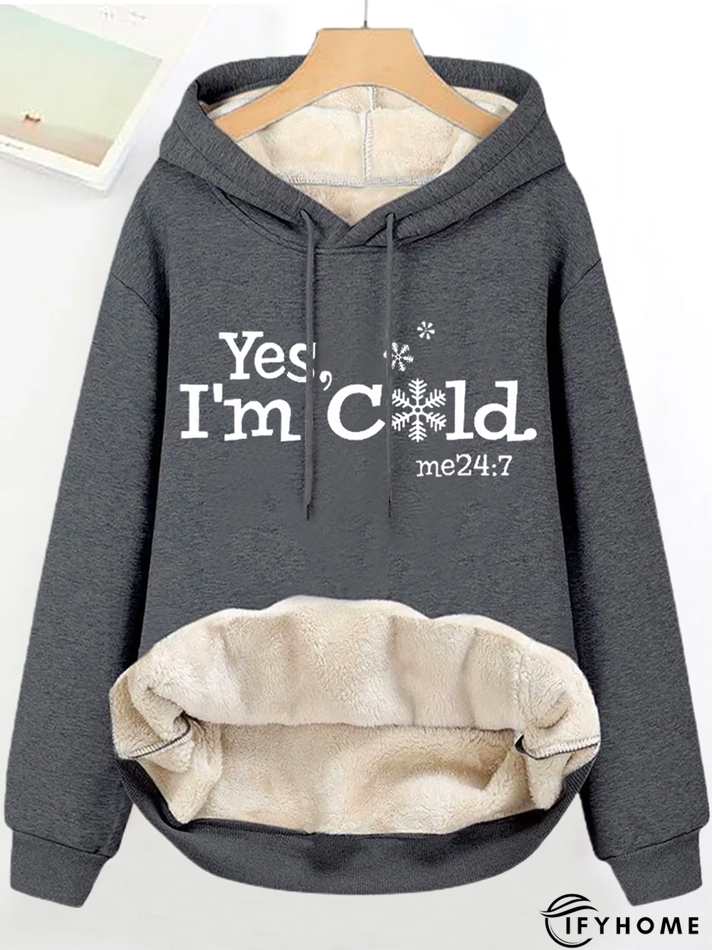 I'm Cold Funny Fleece Hoodie Sweatshirt | IFYHOME