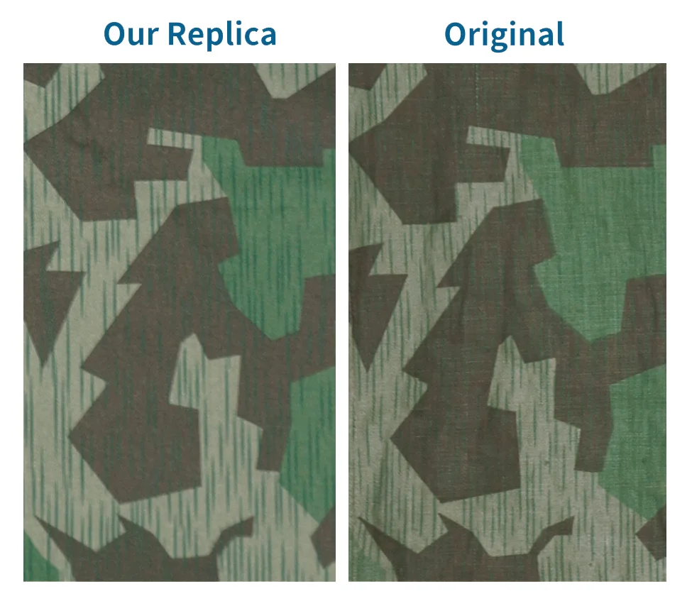   Luftwaffe Splinter B Camo M1943 Field Cap German-Uniform