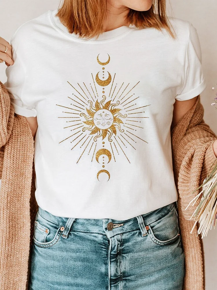 Mystical Moon And Sun T-Shirt
