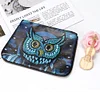 Owl 5D DIY Art Special Shaped Diamond Painting Wristlet Wallet Women Clutch Mosaic Bag