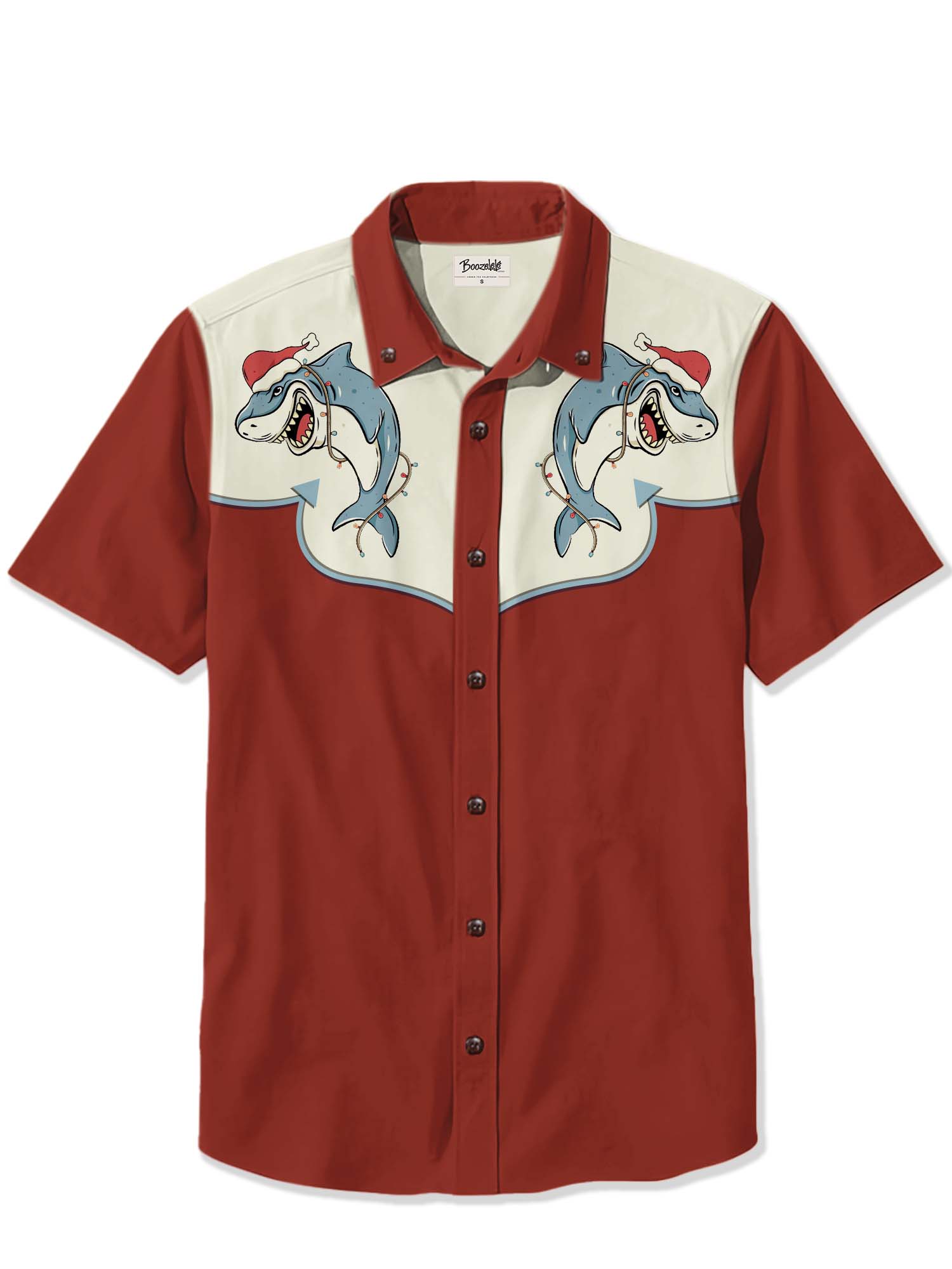 Christmas Shark - 100% Cotton Shirt