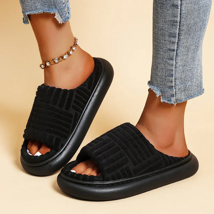 Elevea Thick Sole Premium Slippers