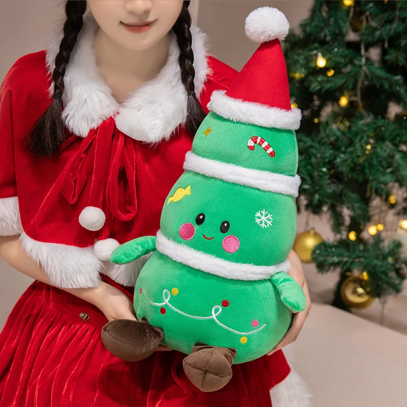 Tegooe Christmas Plush Toy Collection - Stuffed Animal Dolls for Kids Home Decor