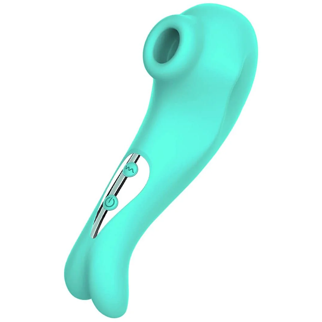Clitoral Sucking Vibrator for Women, Clit Massaging Vibrating Toy with 10 Sucking Modes - Rose Toy
