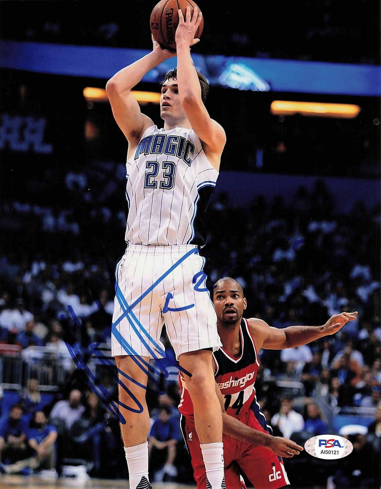 Mario Hezonja signed 8x10 Photo Poster painting PSA/DNA Orlando Magic Autographed