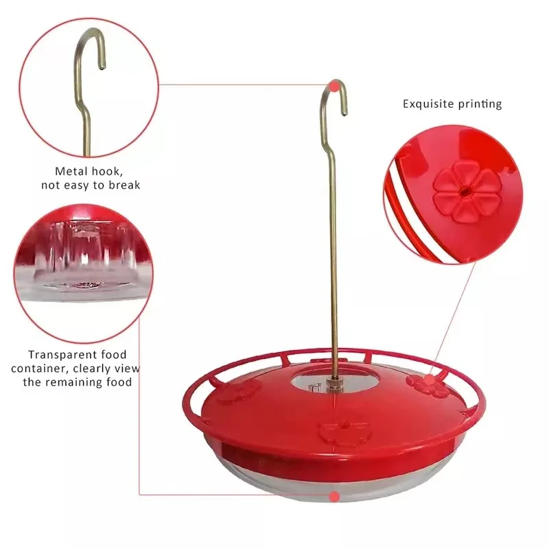 Droll Yankee Hummingbird feeder, 32 oz. capacity