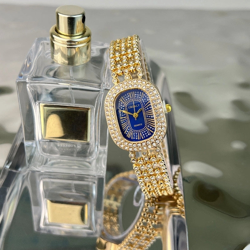 Minimalist Geometric Jewelry Buckle Quartz Women’s Watches