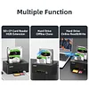 Dual Bay Hard Drive Docking Station with Offline Clone for 2.5 3.5 inch SATA HDD/SSD, Support Reading CF&SD Card, USB 3.0 5Gbps Drive Duplicator Cloner, 36TB Capacity