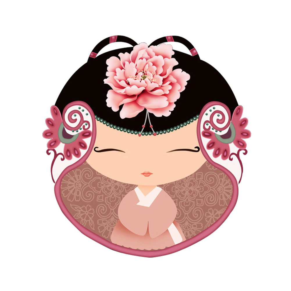 

Character - 11CT Stamped Cross Stitch - 38*38CM, 501 Original