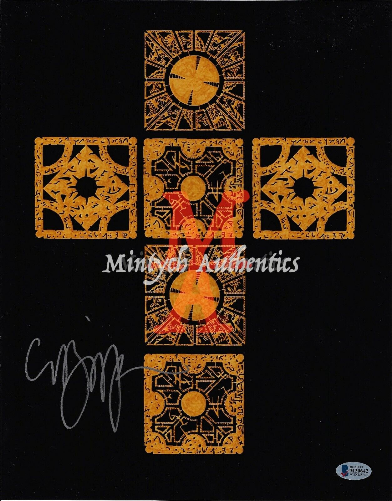 CLIVE BARKER HELLRAISER AUTOGRAPHED SIGNED 11x14 Photo Poster painting! BECKETT AUTHENTIC!