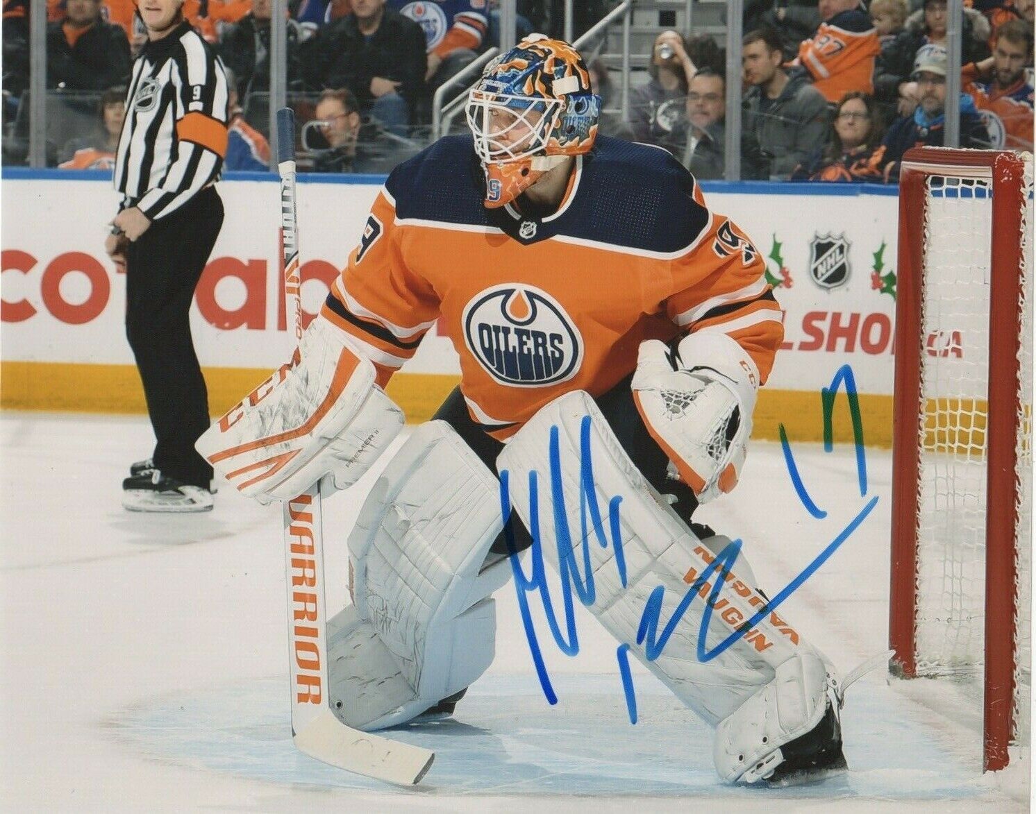 Edmonton Oilers Mikko Koskinen Autographed Signed 8x10 Photo Poster painting NHL COA #14