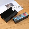 DIY Leather Diamond Painting Glasses Storage Case Mosaic Kit (Q32 Flower)