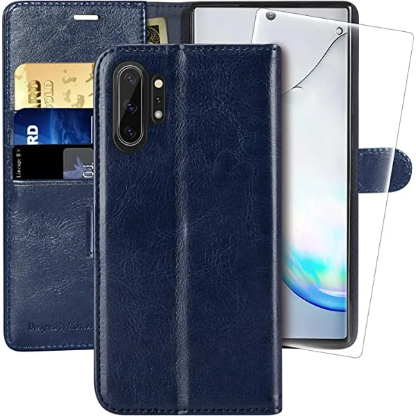 MONASAY Samsung Galaxy Note 10+ Plus Wallet Case, 6.8 inch