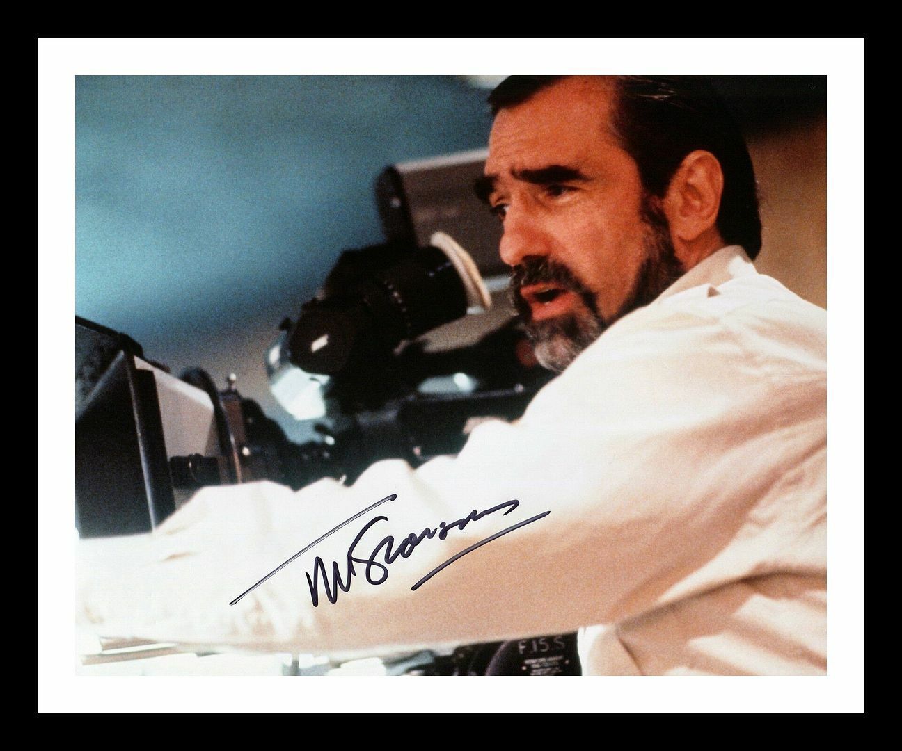 Martin Scorsese Autographed Signed & Framed Photo Poster painting