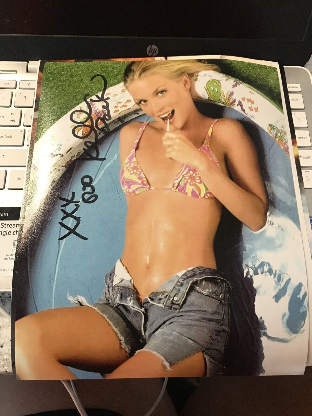 KELLY PACKARD SIGNED AUTOGRAPH 8x10 Photo Poster painting APRIL GIMINSKI BAYWATCH BECKETT BAS D1