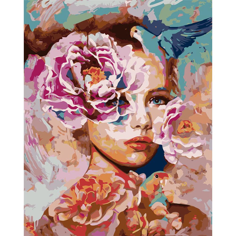 

40x50cm - Paint By Numbers Beauty Women, 501 Original