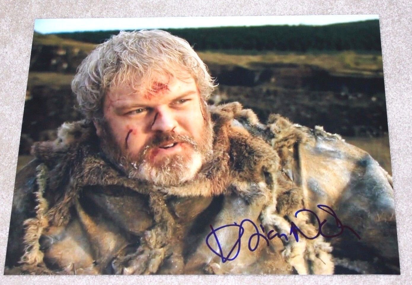 KRISTIAN NAIRN SIGNED AUTHENTIC 'GAME OF THRONES' HODOR 11X14 Photo Poster painting A W/COA