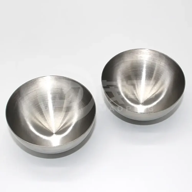 Brushed Stainless steel hemisphere Metal hemisphere