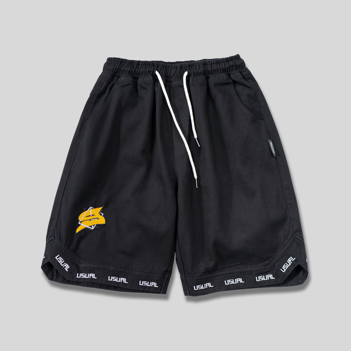 Plus Size Athletic Street Style Shorts