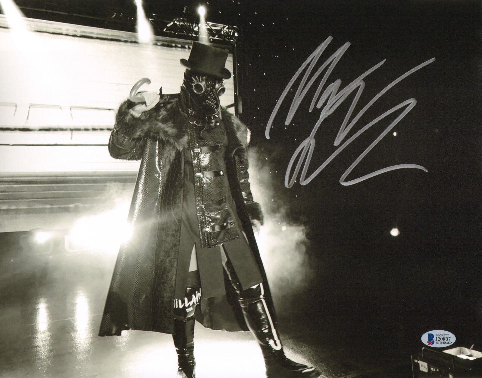 Marty Scurll Signed 11x14 Photo Poster painting BAS COA New Japan Pro Wrestling Bullet Club ROHb