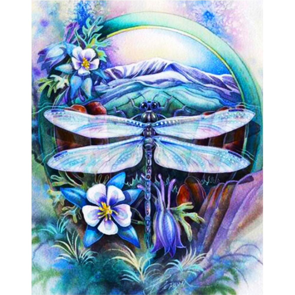 

Dragonfly - Round Drill Diamond Painting - 40*50CM, 501 Original