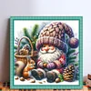 Goblins And Squirrels-11CT Stamped Cross Stitch 45*45cm/17.72*17.72in